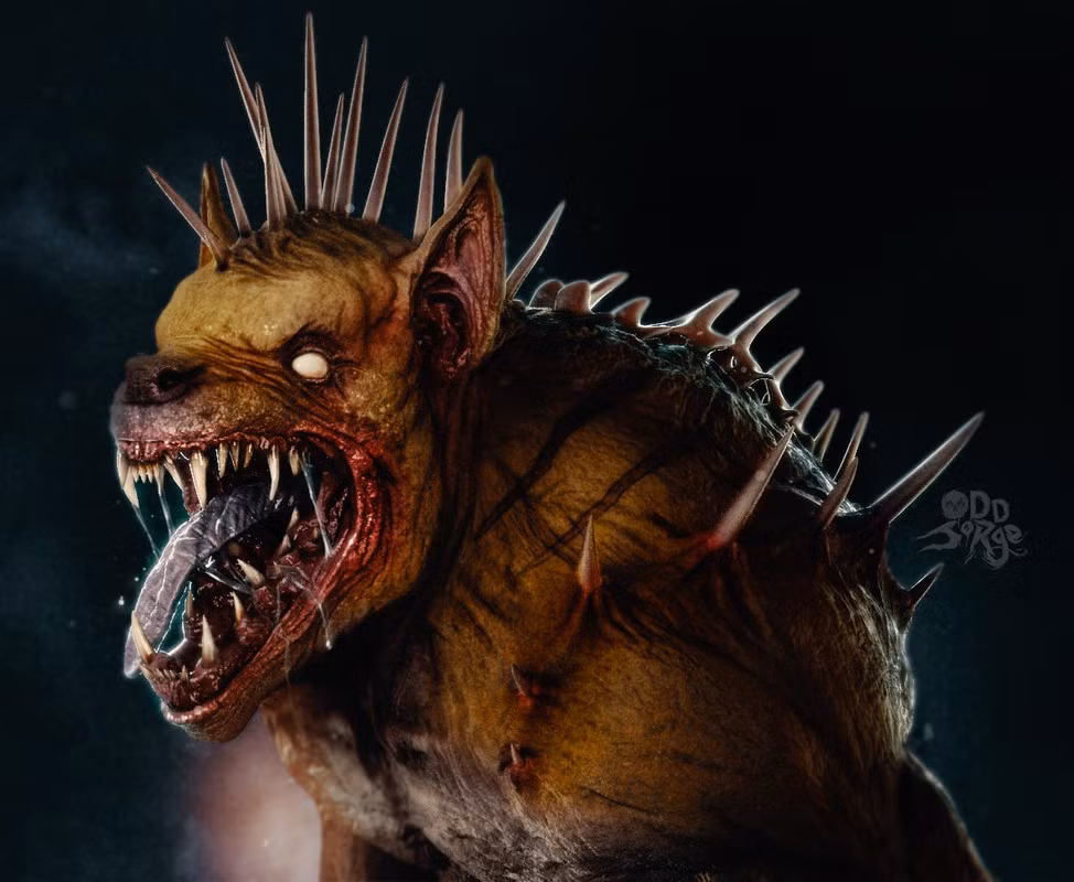 Chupacabra có 2 chân, cao từ 1,2 - 1,5m, gai nhọn chạy dọc sống lưng và 2 mắt đỏ ngầu như màu máu. Quái thú này vô cùng khỏe nên có thể ghì chặt con mồi xuống mặt đất để tấn công, hút máu.