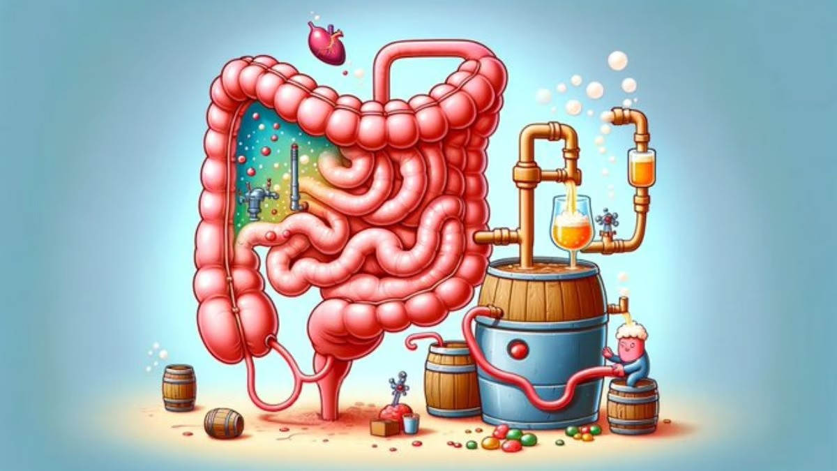 Điều này nhiều khả năng dọn đường cho vô số loại nấm xâm chiếm ruột. Một số loại nấm trong đó có thể lên men carbohydrate, ủ ra rượu của chúng.