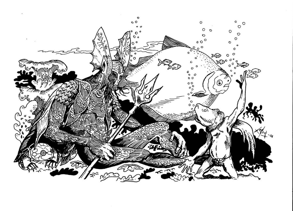 Yacuruna được mô tả sở hữu khả năng biến đổi ngoại hình. Chúng xuất hiện dưới hình hài con người.