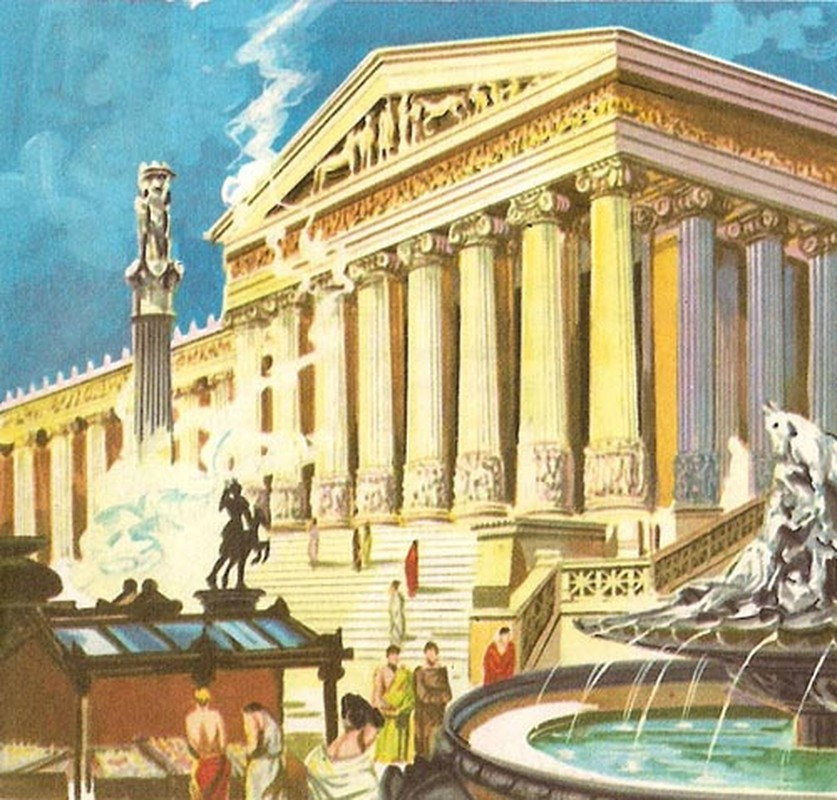 Trong nhiều năm tiếp theo, đền Artemis được trùng tu, sửa chữa. Năm 268 sau Công nguyên, ngôi đền bị phá hủy nghiêm trọng bởi cuộc tấn công của người Goth - một bộ lạc ở Đông Đức. Theo đó, tàn tích công trình này còn đến ngày nay, bao gồm phần bục đài và một cột đền được gia cố bằng bê tông.