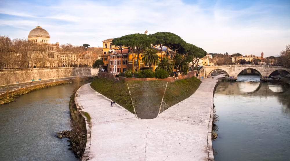 Bệnh viện Fatebenefratelli nằm trên một hòn đảo bé nhỏ dài 270m giữa sông Tiber ở Rome. Điều hành bệnh viện là Giáo sư Giovanni Borromeo - người đàn ông từng từ chối gia nhập đảng phát xít. Ông đã cùng các bác sĩ biến bệnh viện thành nơi trú ẩn an toàn cho người Do Thái.