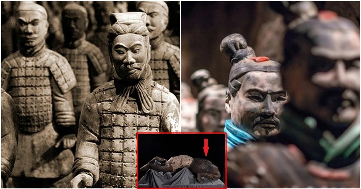 Bức tượng này được khai quật ở hố Baixiyong, thuộc khu vực phía đông nam của lăng mộ với diện tích khoảng 700 m2. Không những vậy, bức tượng đất nung này trở nên đặc biệt hơn so với những pho tượng khác trong mộ Tần Thủy Hoàng khi có dấu vân tay bí ẩn ở bụng.