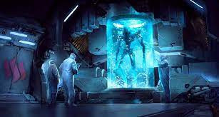 Tiếp đến, thi thể "Bệnh nhân 1" được giảm dần xuống nhiệt độ nitơ lỏng là -200 độ C trong buồng lạnh của Southern Cryonics.