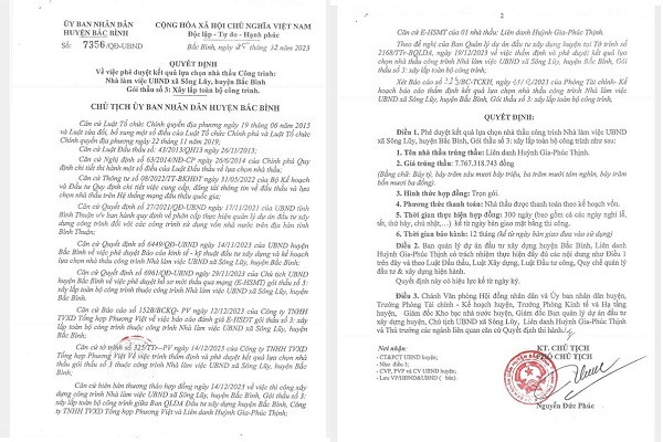 Bình Thuận: Liên danh Huỳnh Gia trúng gói thầu nâng cấp chợ Bình Tân? - Hình 2 Binh Thuan: Lien danh Huynh Gia trung goi thau nang cap cho Binh Tan?-Hinh-2