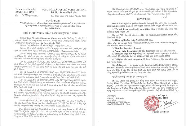 Bình Thuận: Liên danh Huỳnh Gia trúng gói thầu nâng cấp chợ Bình Tân? - Hình 3 Binh Thuan: Lien danh Huynh Gia trung goi thau nang cap cho Binh Tan?-Hinh-3