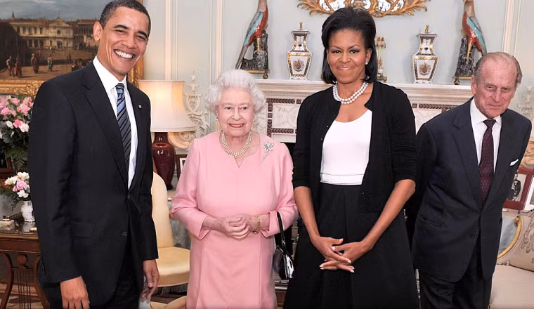 Nu hoang Elizabeth II va cuoc gap go voi 12 doi Tong thong My-Hinh-11