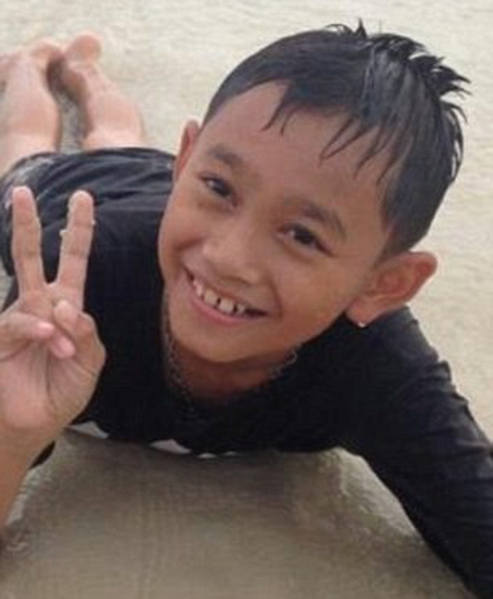 Nattawut 'Tle' Takamsai (14 tuổi) - Ảnh: Mail Online