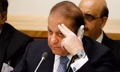 Cựu Thủ tướng Pakistan Nawaz Sharif. Ảnh: Zee news