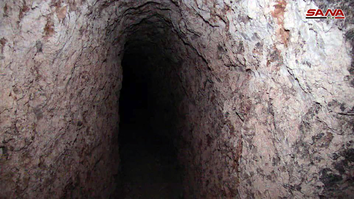 Lối đi trong đường hầm. Ảnh: SANA.