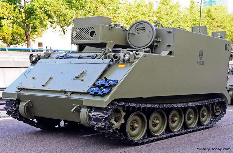 Thiết giáp M577 do Mỹ sản xuất từ đầu những năm 1960 được sử dụng nhưng một trung tâm hoạt động chiến thuật. Rất nhiều quốc gia trên thế giới vẫn tin dùng loại xe bọc thép này. Ảnh: Military-today.com.