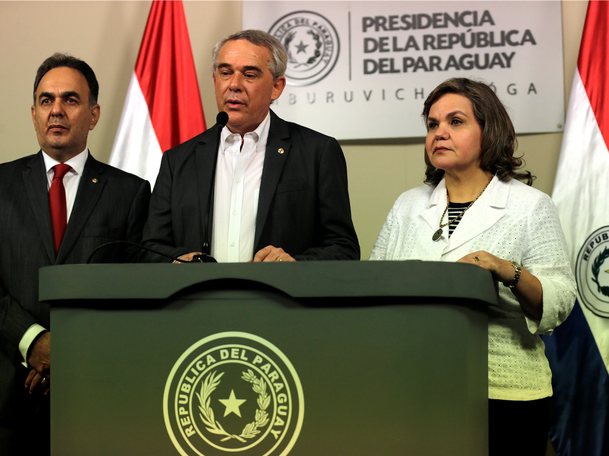 Được biết, trước khi được bổ nhiệm làm Bộ trưởng Nông nghiệp Paraguay, ông Luis Gneiting từng đảm nhiệm chức vụ Thống đốc Itapua, một khu vực ở phía nam Paraguay. Ảnh: Reuters.