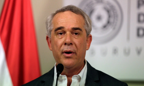 Bộ trưởng Nông nghiệp Paraguay Luis Roberto Gneiting. Ảnh: Reuters.