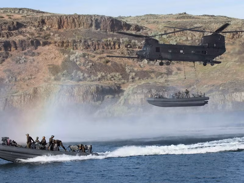 Ngoài ra, trực thăng này còn có thể thực hiện các nhiệm vụ tầm xa, cả ngày lẫn đêm và trong điều kiện thời tiết khắc nghiệt. Ảnh: Airforce Technology