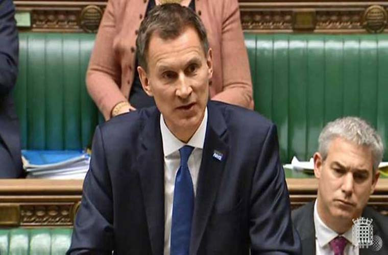 Trong khoảng thời gian từ năm 2010 đến 2012, ông Hunt giữ chức Bộ trưởng Văn hóa Anh. Ảnh: CNA.