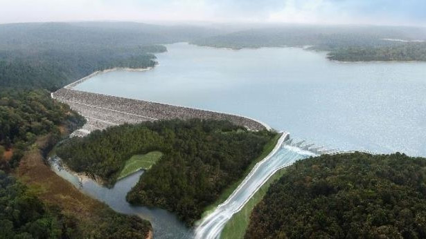 Đây là một phần trong đại dự án của Công ty Điện lực Xe Pian Xe Namnoy (PNPC) được thành lập năm 2012 ở tỉnh Pakse (Lào), với mục tiêu xây dựng một loạt đập thủy điện trên các sông Houay Makchan, Xe Namnoy và Xe Pian. Ảnh: PressFrom.