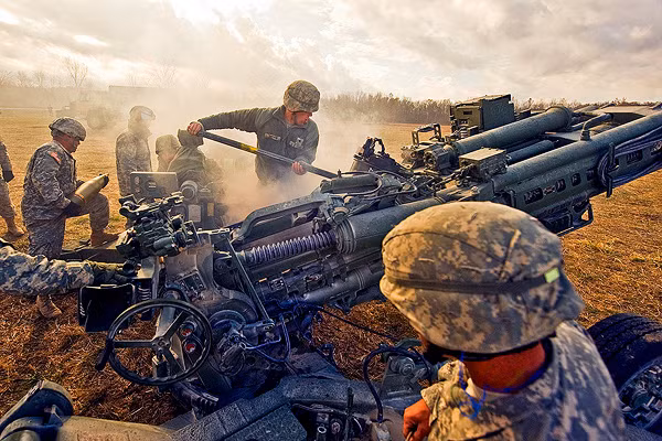 Theo đó, 4 khẩu pháo M777 sẽ bắn thử khoảng 150 viên đạn do Ấn Độ tự sản xuất trong khoảng thời gian bốn tuần, tính tới cuối tháng 8/2018. Ảnh: army-technology.com.