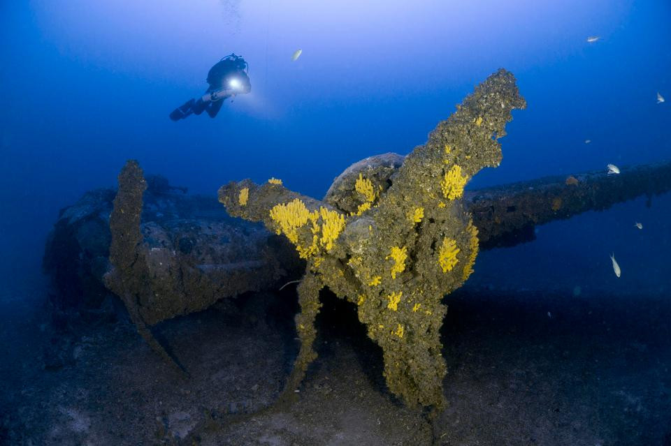 Tuy nhiên, chiếc máy bay ném bom B-17 này đã bị pháo phòng không bắn trúng trên bầu trời Yugoslavia và lao xuống biển.