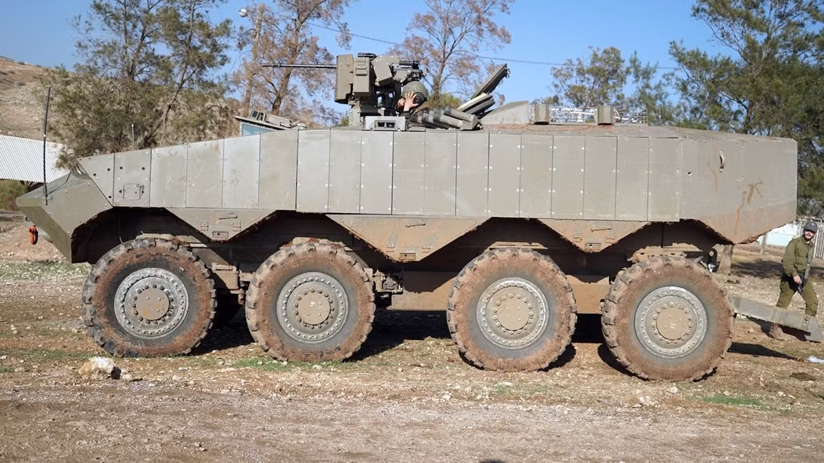 APC Eitan được thiết kế nhằm thay thế cho dòng xe bọc thép chở quân M113 vốn phục vụ trong lực lượng IDF trong nhiều năm nay. Ảnh: Weaponews.com