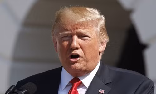 Tổng thống Mỹ Donald Trump. Ảnh: AP.