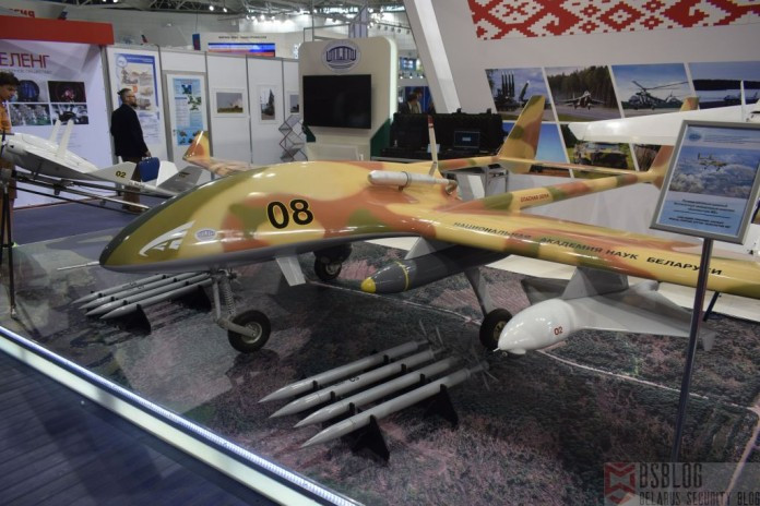 Phạm vi hoạt động của Burevestnik-MB là 290 km, trọng lượng cất cánh tối đa 400 kg và thời gian bay lên tới 10 giờ với trần bay 5.000 mét. Ảnh: belarus.by.