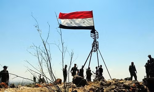 Quan doi Syria giai phong toan bo vung bien gioi Cao nguyen Golan