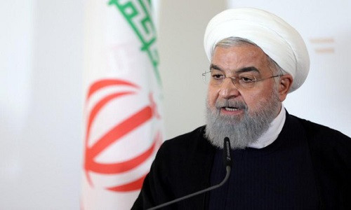 Tổng thống Iran Hassan Rouhani. Ảnh: Reuters.