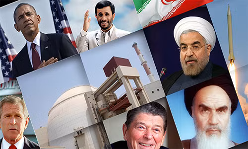 Mối quan hệ Mỹ-Iran liên tục căng thẳng trong suốt hàng chục năm qua. Ảnh: ynetnews