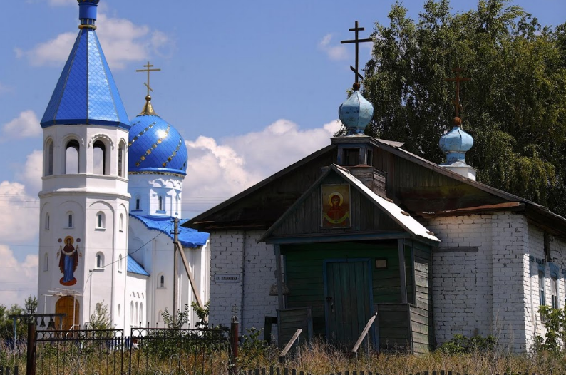 Nhà thờ mới được xây dựng ở làng Alexandrovka thay cho nhà thờ cũ kỹ trước đây.