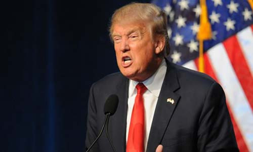 Tổng thống Mỹ Donald Trump dường như đã giận dữ trước những tuyên bố mới nhất của Tổng thống Iran Hassan Rouhani. Ảnh: liberalmountain.