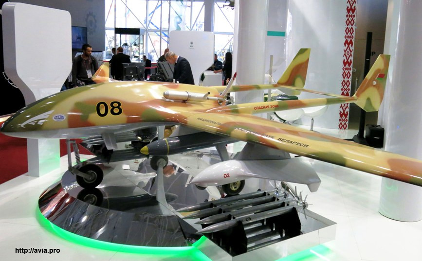 Burevestnik-MB sử dụng một động cơ cánh quạt giúp nó đạt tốc độ hành trình lên tới 120 đến 150 km/h và tốc độ tối đa là 220 km/h. Ảnh: belarus.by.