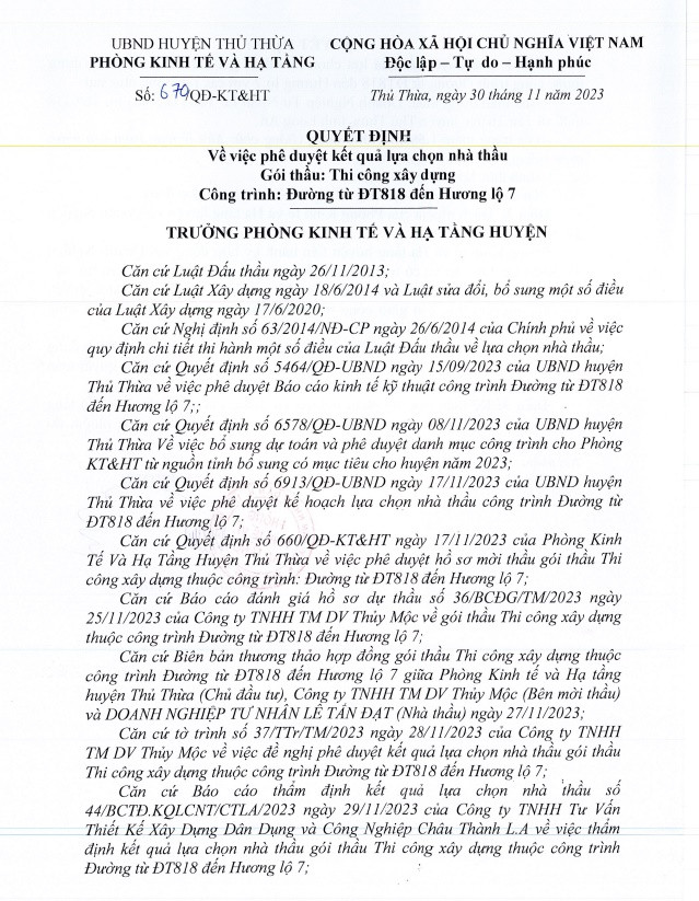 Long An: Nha thau Le Tan Dat co trung goi lam duong hon 2,4 ty?-Hinh-3