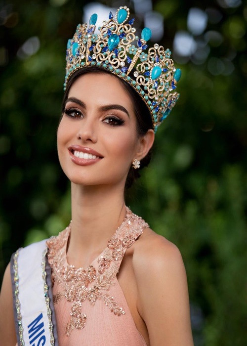 Một trong những đối thủ đáng gờm của Hoa hậu Mai Phương ở Miss World 2023 là Paula Perez Sanchez - Hoa hậu Thế giới Tây Ban Nha 2022. Ảnh: Instagram