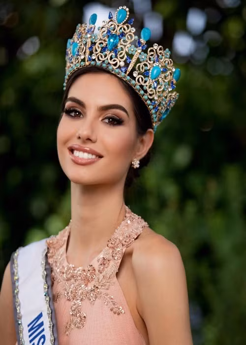 Một trong những đối thủ đáng gờm của Hoa hậu Mai Phương ở Miss World 2023 là Paula Perez Sanchez - Hoa hậu Thế giới Tây Ban Nha 2022. Ảnh: Instagram