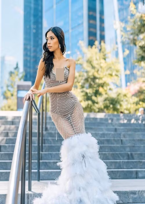 Camila nói được tiếng Pháp, Anh, Ý, Đức và Tây Ban Nha. Ảnh: Miss Mundo Colombia