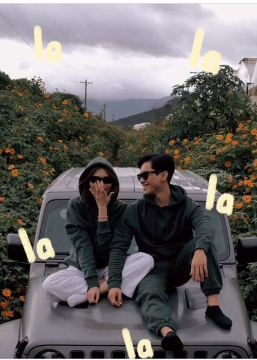 Bạn trai của Quỳnh Châu sở hữu gương mặt điển trai với nụ cười tỏa nắng. Ảnh: Instagram