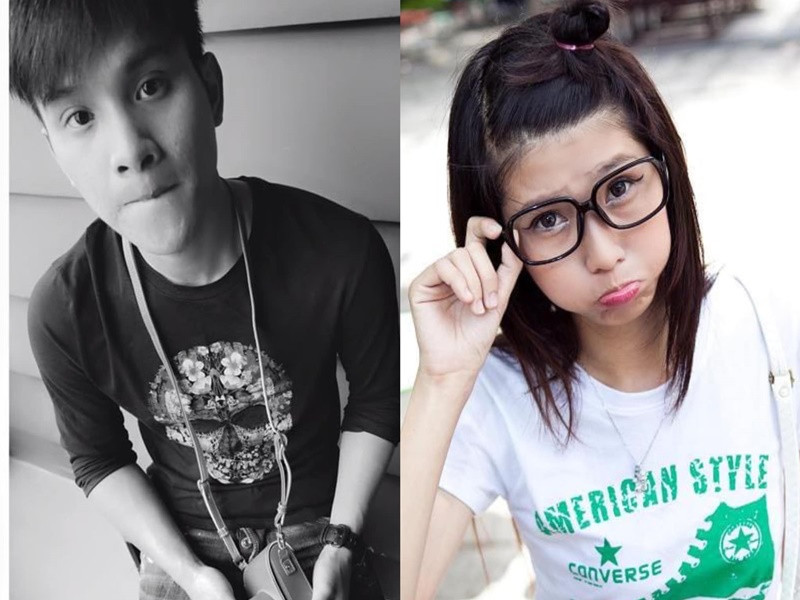 Mới đây, Quỳnh Châu đăng tải hình ảnh ngố tàu của bản thân lẫn bạn trai doanh nhân. Ảnh: Instagram