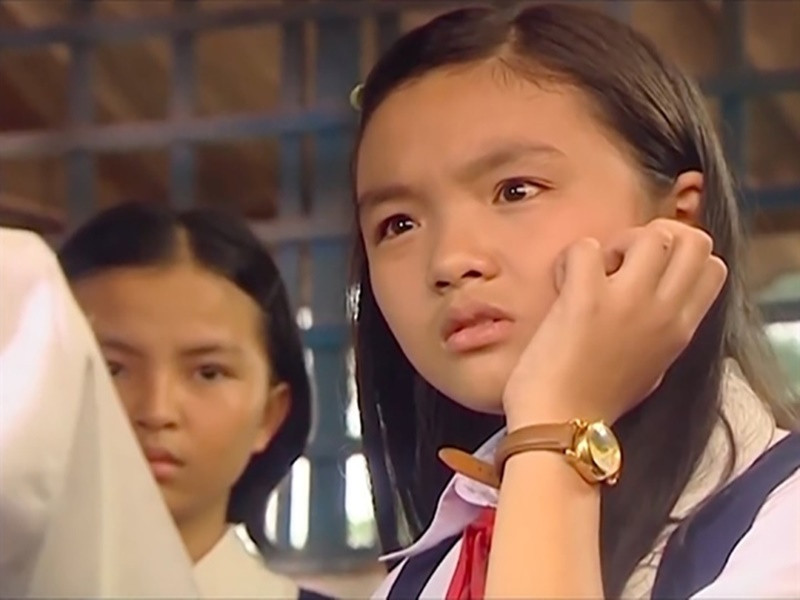 Sinh năm 1994, Nhật Hạ sớm nổi tiếng khi đóng phim "Mùi ngò gai" và "Gia đình phép thuật". Ảnh: VTC