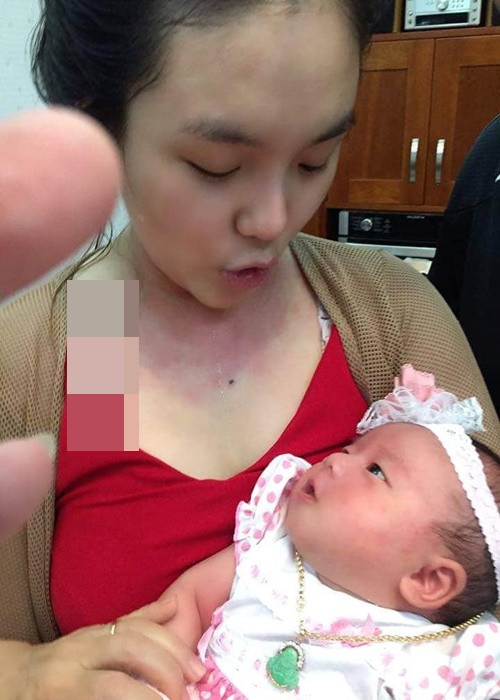 Trên trang cá nhân, nữ diễn viên phim "Mùi ngò gai" chia sẻ các bí quyết lấy lại vóc dáng sau sinh con. Ảnh: FBNV