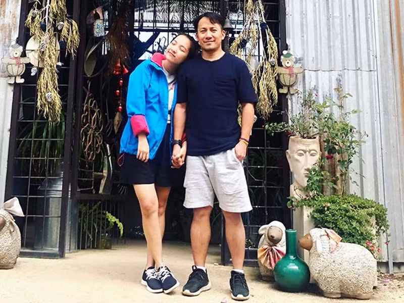 Tuy nhiên, vài năm trở lại đây, anh gần như không chia sẻ hình ảnh gia đình. Ảnh: FBNV