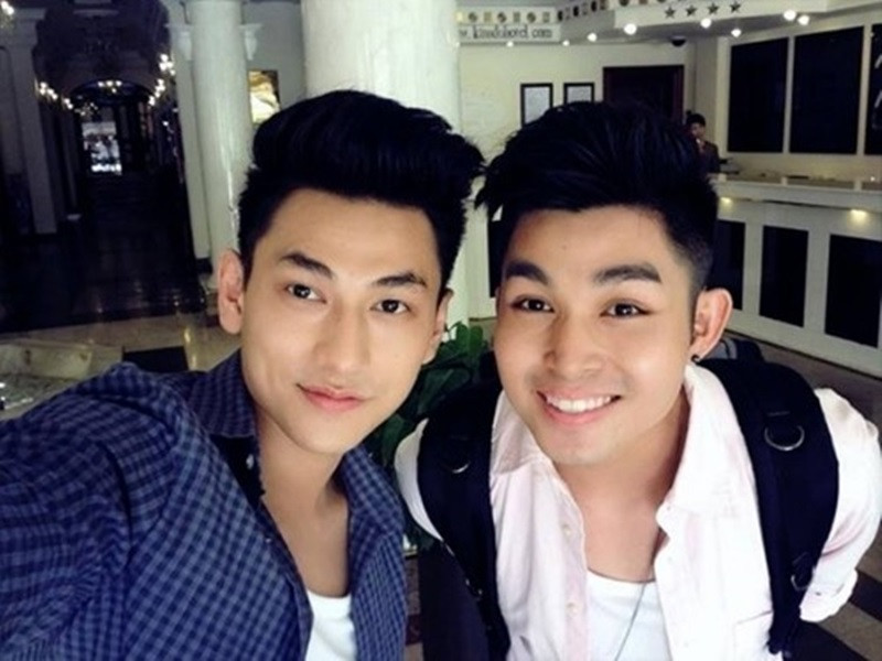 Khi nhóm 365 ra mắt, 2 thành viên Jun Phạm và Isaac bị đồn yêu nhau. Đối mặt với lời đồn này, Jun Phạm cho biết, sự thật cả chỉ là anh em, chuyện yêu nhau là không thể được. Ảnh: Yan