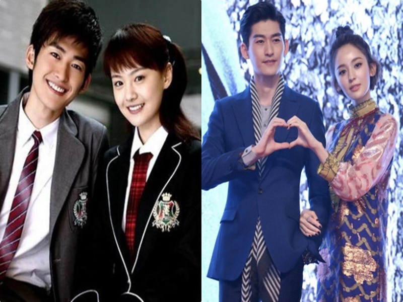 Khi công khai hẹn hò, Trương Hàn bị tố chia tay Trịnh Sảng vì Cổ Lực Na Trát. Ảnh: VTV