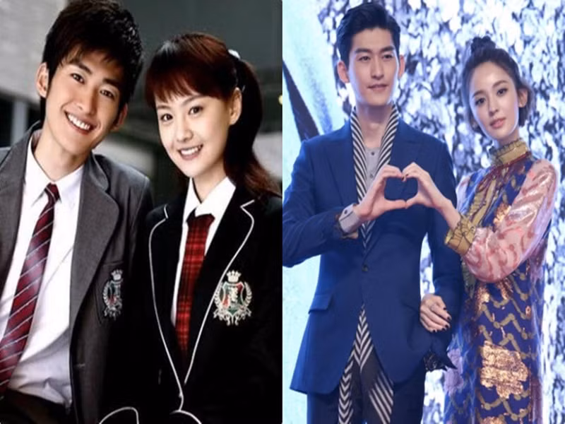 Khi công khai hẹn hò, Trương Hàn bị tố chia tay Trịnh Sảng vì Cổ Lực Na Trát. Ảnh: VTV