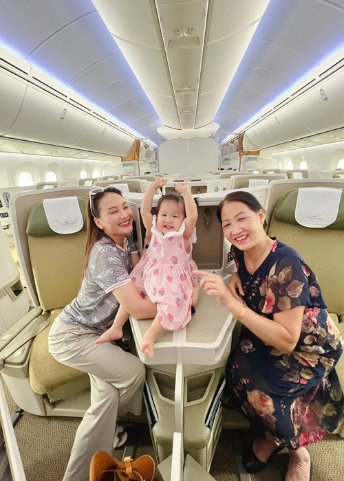 Con gái Bảo Thanh luôn mang lại tiếng cười cho gia đình.