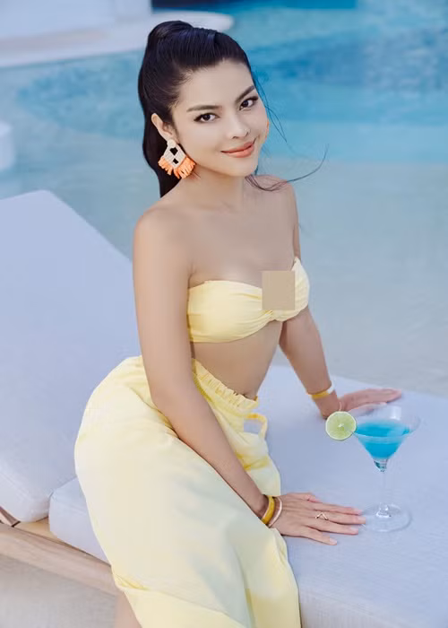 Chân dài sinh năm 1994 từng tiết lộ chi phí thi hoa hậu của mình lên đến 1,3 tỷ.