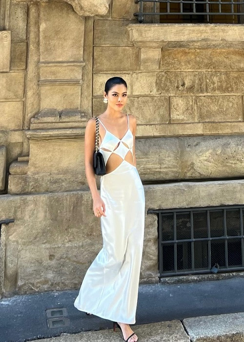 Người đẹp sinh năm 1994 là giảng viên thỉnh giảng của Đại học Kinh tế - Tài chính TP. HCM.