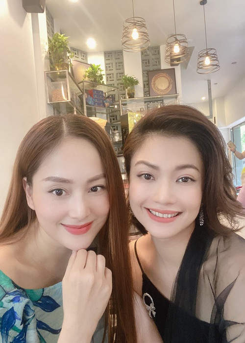 Kiều Anh không ít lần đọ sắc cùng Lan Phương.