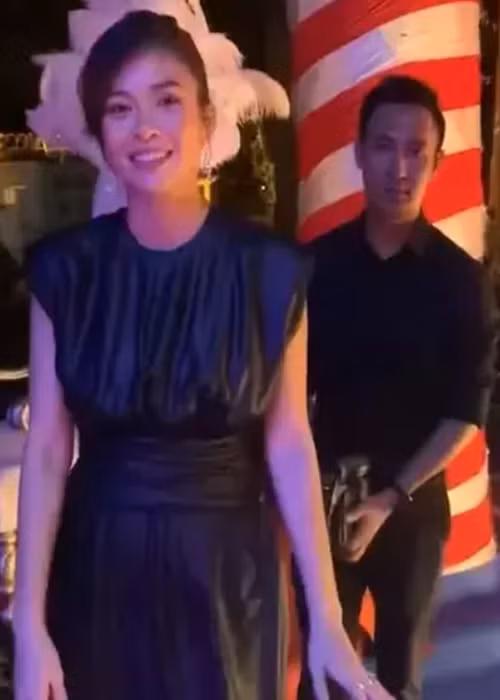 Mâu Thủy từng rủ bạn trai cùng tham gia một sự kiện vào tháng 9/2022. Ảnh: Arttimes