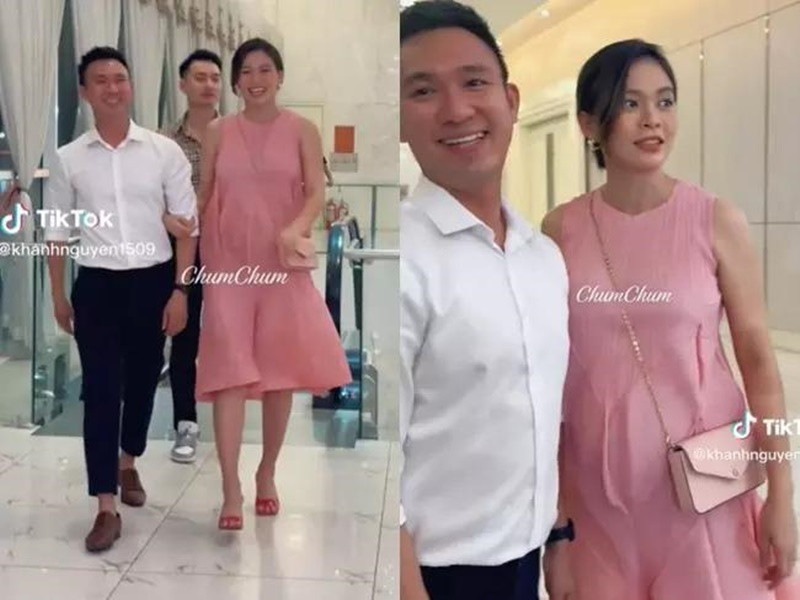 "Quyết định công khai của tôi làm cho anh vui và tôi cũng vui, tôi nghĩ mọi thứ nên dừng lại như vậy là được rồi. Tôi không muốn công khai nhiều quá vì số tôi khoe là mất", người đẹp chia sẻ. Ảnh: Vietnamnet