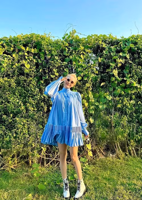 Trên trang cá nhân, nữ ca sĩ chỉ đăng tải những hình ảnh đời thường.