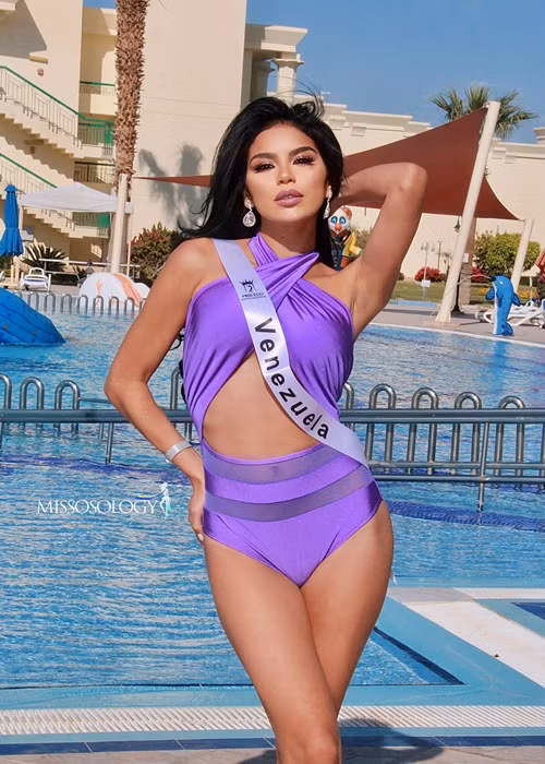 Đại diện Venezuela cũng là ứng viên nặng ký cho vương miện. Ảnh: Missosology
